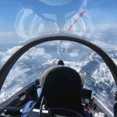 Flugwegposition um 10:31:30: Aufgenommen in der Nähe von Gußwerk, Österreich in 3532 Meter